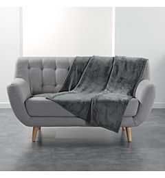 PLAID 125 X 150 CM FLANELLA UNITA FLANOU GRIGIOL3c