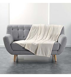 PLAID 125 X 150 CM FLANELLA UNITA FLANOU NATURALEL3c