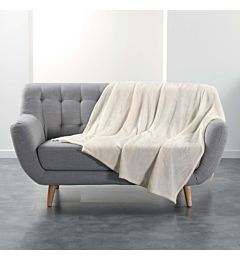 PLAID 180 X 220 CM FLANELLA UNITA FLANOU NATURALEL3c