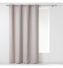 TENDA CON OCCHIELLI 140 X 260 CM CHAMBRAY UNITO NEL3c