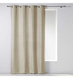 TENDA CON OCCHIELLI 140 X 260 CM CHAMBRAY UNITO NE