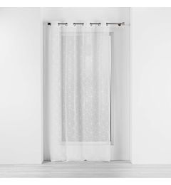 TENDAGGIO CON OCCHIELLI 140 X 280 CM VELO SABBIA R