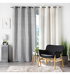 TENDA CON OCCHIELLI 140 X 260 CM JACQUARD MEZALINEL3c