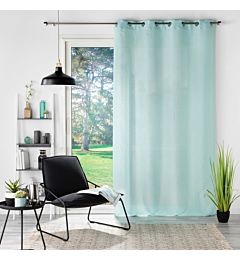 TENDAGGIO CON OCCHIELLI 140 X 280 CM VELO TESSUTO