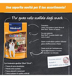 BEEF STICK RUSTICO 55 GRVitakraft