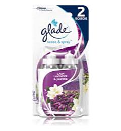 GLADE SENSE&SPRAY RICARICA X2 LAVANDAGlade