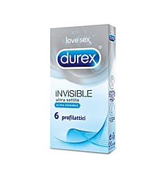 DUREX INVISIBLE ULTRA SOTTILE 6PZ