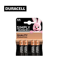 DURACELL BATTERIE ALCALINE ULTRA AA 4PZDuracell