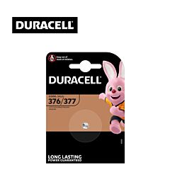 DURACELL BATTERIA A BOTTONE ALL'OSSIDO DI ARGENTO DA 1,55V 376/377Duracell