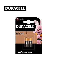 DURACELL BATTERIE ALCALINE DA 1,5V 2 PZ N/LR1