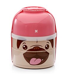 Contenitore per Alimenti Rotondo con Scomparti Impilati - Carlino