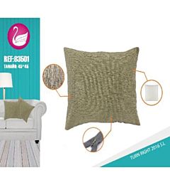 CUSCINO CINIGLIA MARRONE 45*45Bravo1997