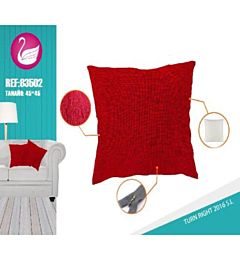 CUSCINO CINIGLIA ROSSO 45*45Bravo1997