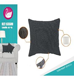 CUSCINO CINIGLIA GRIGIO 45*45Bravo1997