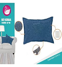 CUSCINO CINIGLIA BLU SCURO 40*60Bravo1997