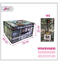 SCATOLA DI IMMAGAZZINAGGIO IMPERMEABILE 70*40*20CMParty Go