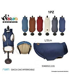 GIACCA CANI IMPERMEABILI L/35CMBravo1997