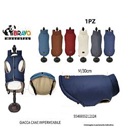 GIACCA CANI IMPERMEABILI M/30CMBravo1997