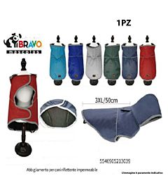ABBIGLIAMENTO PER CANI RIFLETTENTE IMPERMEABILE 3XBravo1997
