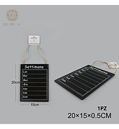 LAVAGNA IN LEGNO 20*15*0.5Gev