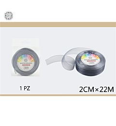 GEV NASTRO ORGANZA 2CM*22M GRIGIOGev