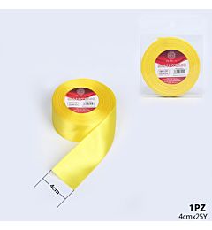 NASTRO RASO 22MT 4CM015 GIALLOGev