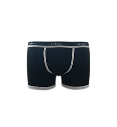 BOXER UOMO COTONE BLU SCURO/GRIGIO