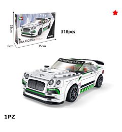 666007 GIOCATTOLO DA COSTRUZIONE BENTLEY GT3-R 1/F