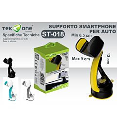 SUPPORTO A VENTOSA PER SMARTPHONE ST018Tekone