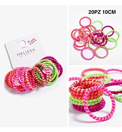 ELASTICO CAPELLI 10CM 20PZMelissa