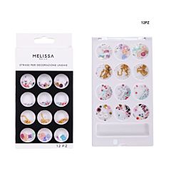 STRASS DECORAZIONE UNGHIE 12PZ ASS.Melissa