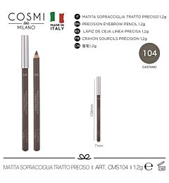 COSMI MATITA SOPRACCIGLIA TRATTO PRECISO N.104Cosmi