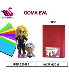 GOMMA CREPLA CREMISI 40*60Party Go