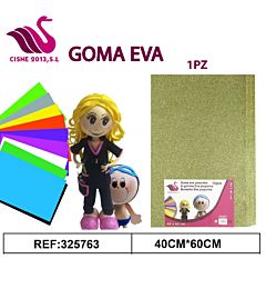 GOMMA CREPLA GLITTER CROMO 40*60Party Go