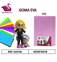 GOMMA CREPLA ROSA 40*60Party Go