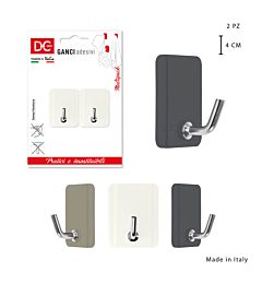 DC CASA GANCIO ADES. PLAST. FIX 2PZDc