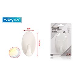 GANCIO ADESIVO PLASTICA 1PZEmi Style