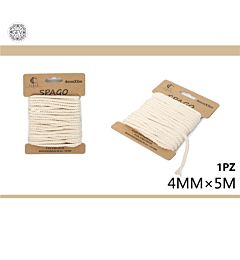 SPAGO IN COTONE 4MM*5MGev