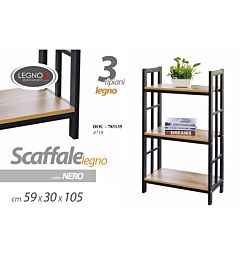 DOU/SCAFFALE 3 RIP. 59*30*105CM A710Gicos