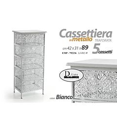 EMP/CASSETTIERA 5 40*29*89CM LJ-092/WGicos