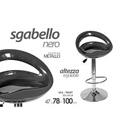 LYL/SGABEL ABS NERO 47*78(100) XH-105-BGicos