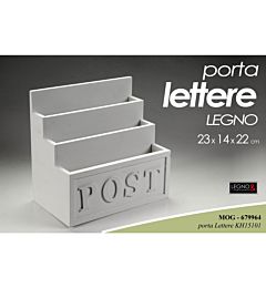 MOG/PORTA LETTERE 23*14*22CM KH15101Gicos