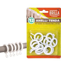 ANELLI PER TENDA 12PZLa Briantina
