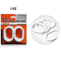 ANNELLI PER TENDA DA DOCCIA 12PZEmi Style