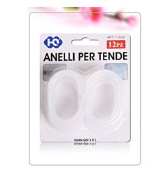 ANELLI PER TENDE 12PZHQ