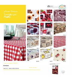 TOVAGLIA PVC MOJITO RD. 160 2019Lovely Home