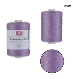 FILO CUCITO POLIESTERE 1000M COL.195 LILLADc