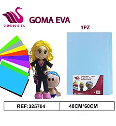 GOMMA CREPLA BLU FIORDALISCO 40*60Party Go