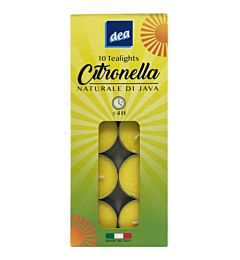 DEA CITRONELLA TEA LIGHTS 10PZDea
