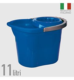 SECCHIO CON STRIZZATORE SMART BLU 11LTLa Briantina